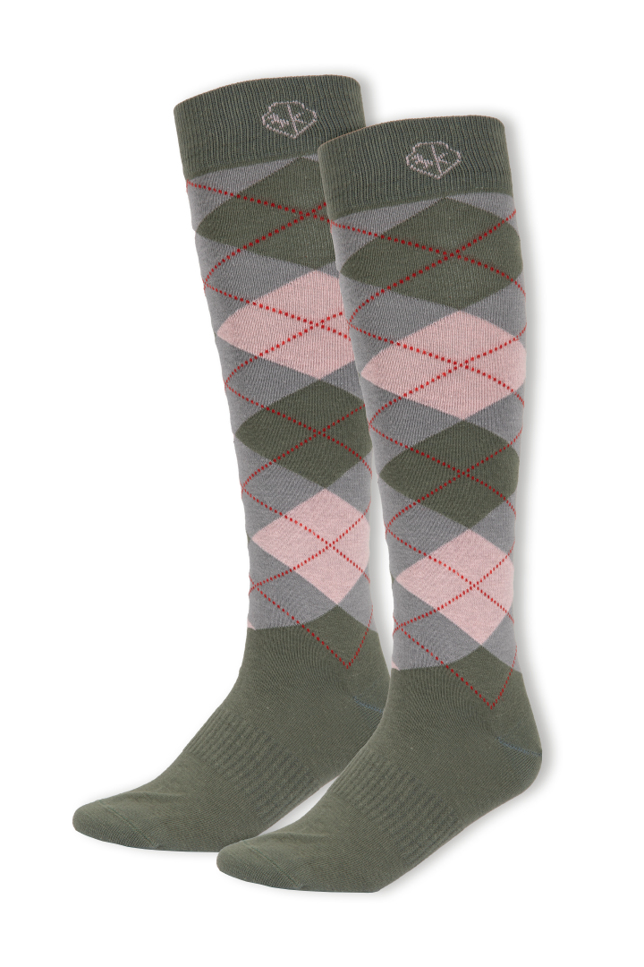 KANTRIE Kniestrümpfe Karo Style